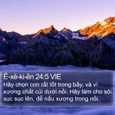 Ê-xê-ki-ên 24:5 VIE Bible Verse Image
