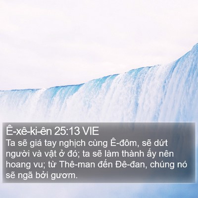 Ê-xê-ki-ên 25:13 VIE Bible Verse Image
