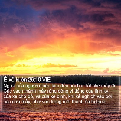 Ê-xê-ki-ên 26:10 VIE Bible Verse Image