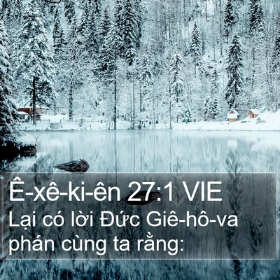 Ê-xê-ki-ên 27:1 VIE Bible Verse Image