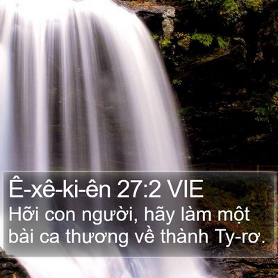 Ê-xê-ki-ên 27:2 VIE Bible Verse Image
