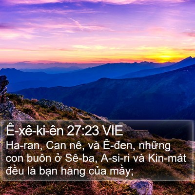 Ê-xê-ki-ên 27:23 VIE Bible Verse Image