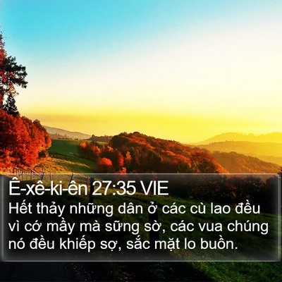 Ê-xê-ki-ên 27:35 VIE Bible Verse Image