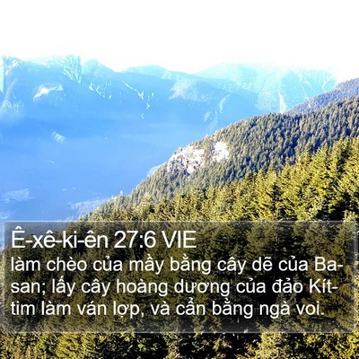 Ê-xê-ki-ên 27:6 VIE Bible Verse Image
