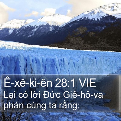 Ê-xê-ki-ên 28:1 VIE Bible Verse Image