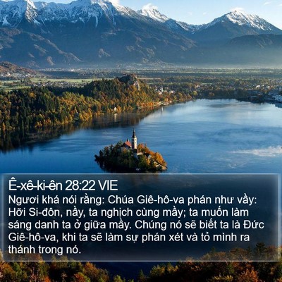 Ê-xê-ki-ên 28:22 VIE Bible Verse Image