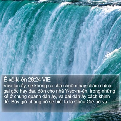 Ê-xê-ki-ên 28:24 VIE Bible Verse Image