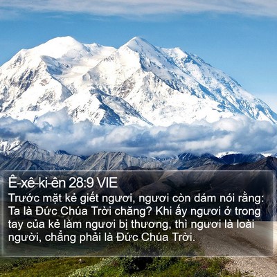 Ê-xê-ki-ên 28:9 VIE Bible Verse Image