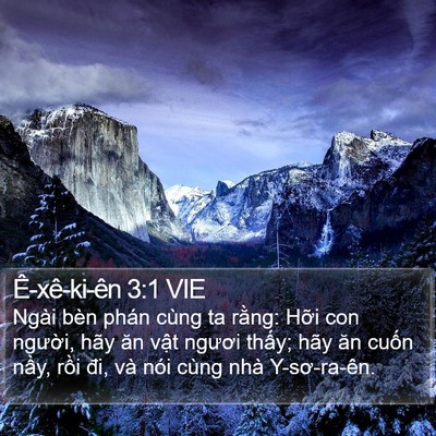 Ê-xê-ki-ên 3:1 VIE Bible Verse Image