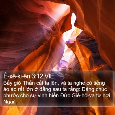 Ê-xê-ki-ên 3:12 VIE Bible Verse Image