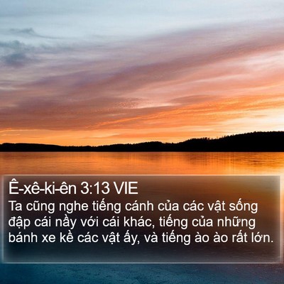 Ê-xê-ki-ên 3:13 VIE Bible Verse Image