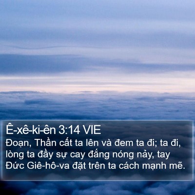 Ê-xê-ki-ên 3:14 VIE Bible Verse Image