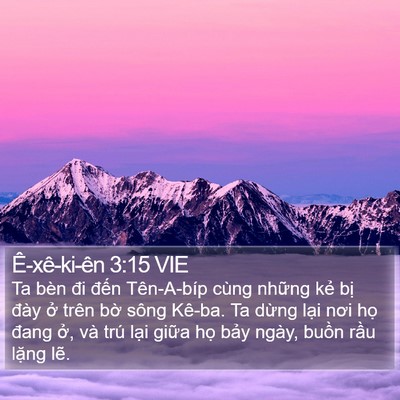 Ê-xê-ki-ên 3:15 VIE Bible Verse Image
