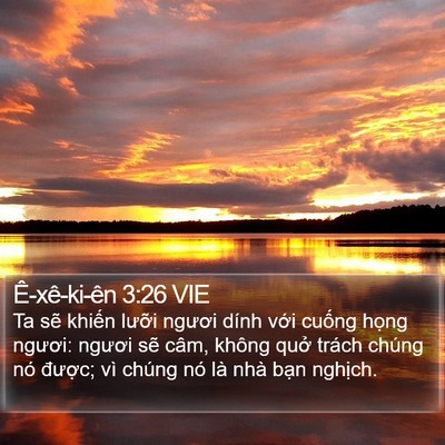 Ê-xê-ki-ên 3:26 VIE Bible Verse Image