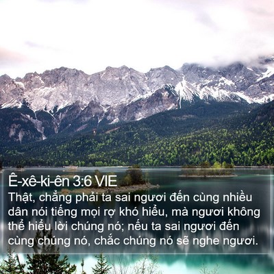 Ê-xê-ki-ên 3:6 VIE Bible Verse Image