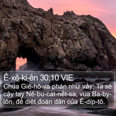 Ê-xê-ki-ên 30:10 VIE Bible Verse Image