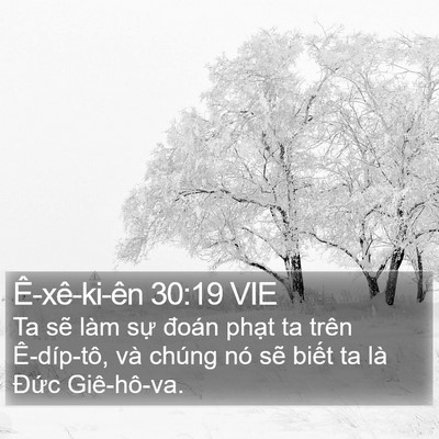 Ê-xê-ki-ên 30:19 VIE Bible Verse Image