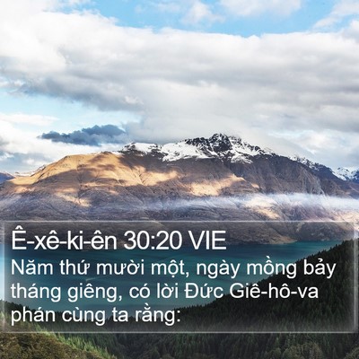 Ê-xê-ki-ên 30:20 VIE Bible Verse Image