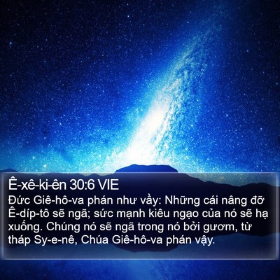 Ê-xê-ki-ên 30:6 VIE Bible Verse Image