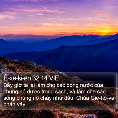 Ê-xê-ki-ên 32:14 VIE Bible Verse Image