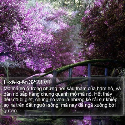 Ê-xê-ki-ên 32:23 VIE Bible Verse Image