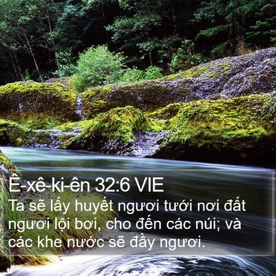 Ê-xê-ki-ên 32:6 VIE Bible Verse Image