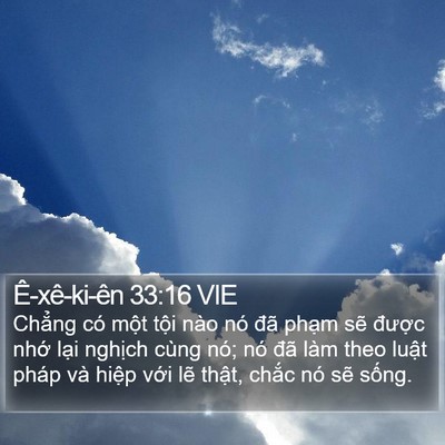 Ê-xê-ki-ên 33:16 VIE Bible Verse Image
