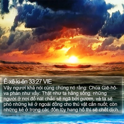 Ê-xê-ki-ên 33:27 VIE Bible Verse Image