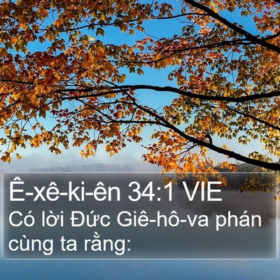 Ê-xê-ki-ên 34:1 VIE Bible Verse Image