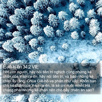 Ê-xê-ki-ên 34:2 VIE Bible Verse Image