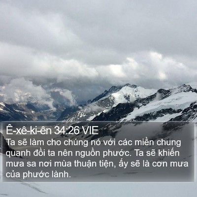 Ê-xê-ki-ên 34:26 VIE Bible Verse Image