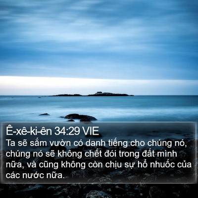 Ê-xê-ki-ên 34:29 VIE Bible Verse Image