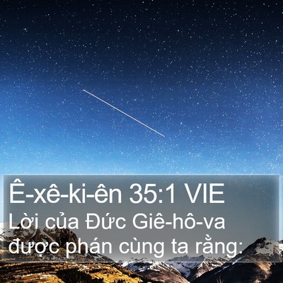 Ê-xê-ki-ên 35:1 VIE Bible Verse Image
