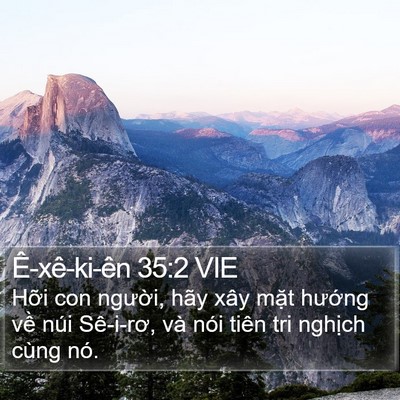 Ê-xê-ki-ên 35:2 VIE Bible Verse Image