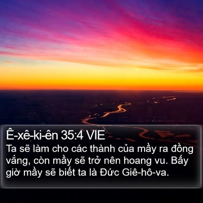 Ê-xê-ki-ên 35:4 VIE Bible Verse Image