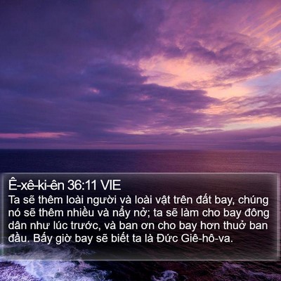 Ê-xê-ki-ên 36:11 VIE Bible Verse Image