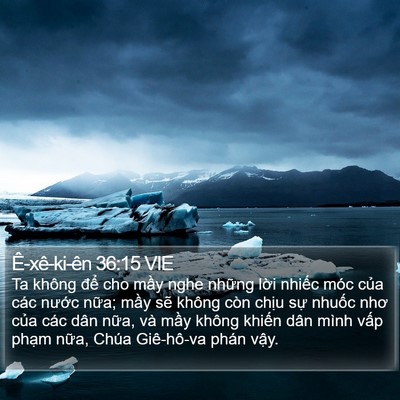 Ê-xê-ki-ên 36:15 VIE Bible Verse Image
