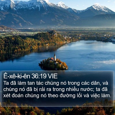 Ê-xê-ki-ên 36:19 VIE Bible Verse Image