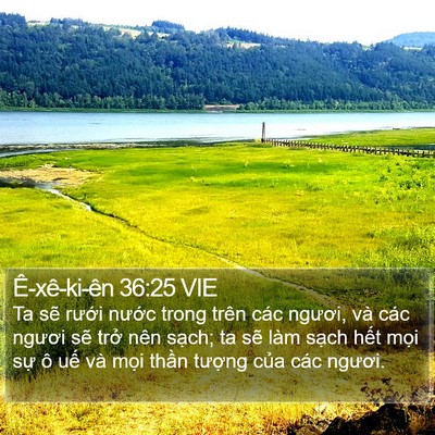 Ê-xê-ki-ên 36:25 VIE Bible Verse Image