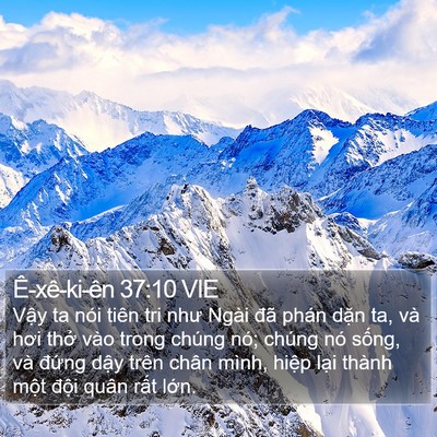 Ê-xê-ki-ên 37:10 VIE Bible Verse Image