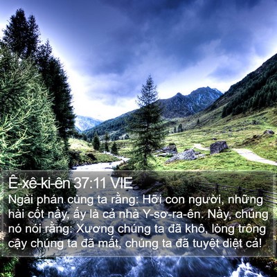 Ê-xê-ki-ên 37:11 VIE Bible Verse Image