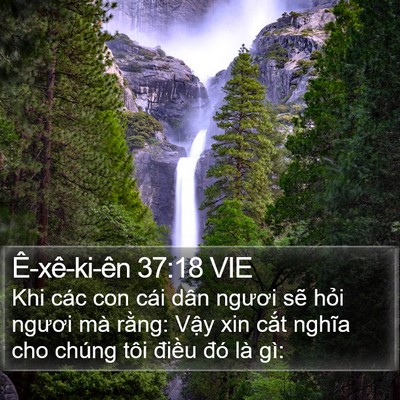 Ê-xê-ki-ên 37:18 VIE Bible Verse Image