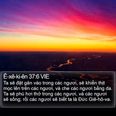 Ê-xê-ki-ên 37:6 VIE Bible Verse Image