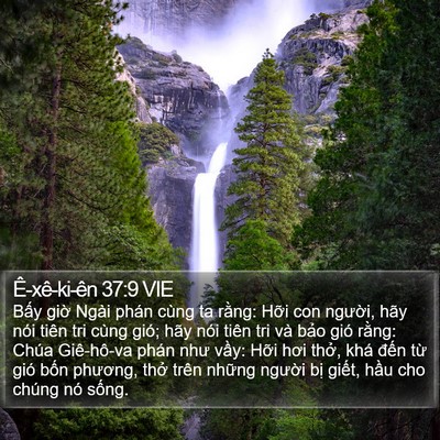 Ê-xê-ki-ên 37:9 VIE Bible Verse Image