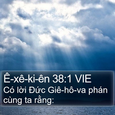 Ê-xê-ki-ên 38:1 VIE Bible Verse Image