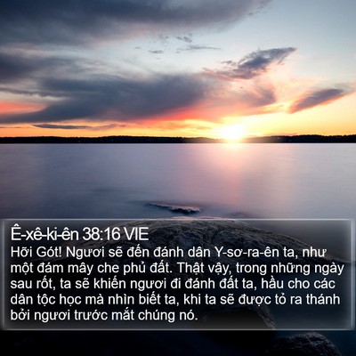 Ê-xê-ki-ên 38:16 VIE Bible Verse Image