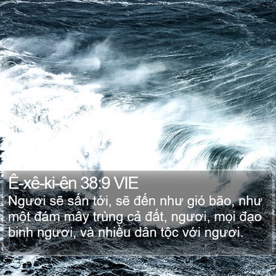 Ê-xê-ki-ên 38:9 VIE Bible Verse Image