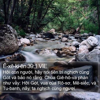 Ê-xê-ki-ên 39:1 VIE Bible Verse Image