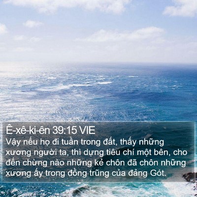 Ê-xê-ki-ên 39:15 VIE Bible Verse Image