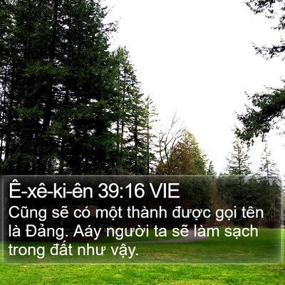 Ê-xê-ki-ên 39:16 VIE Bible Verse Image
